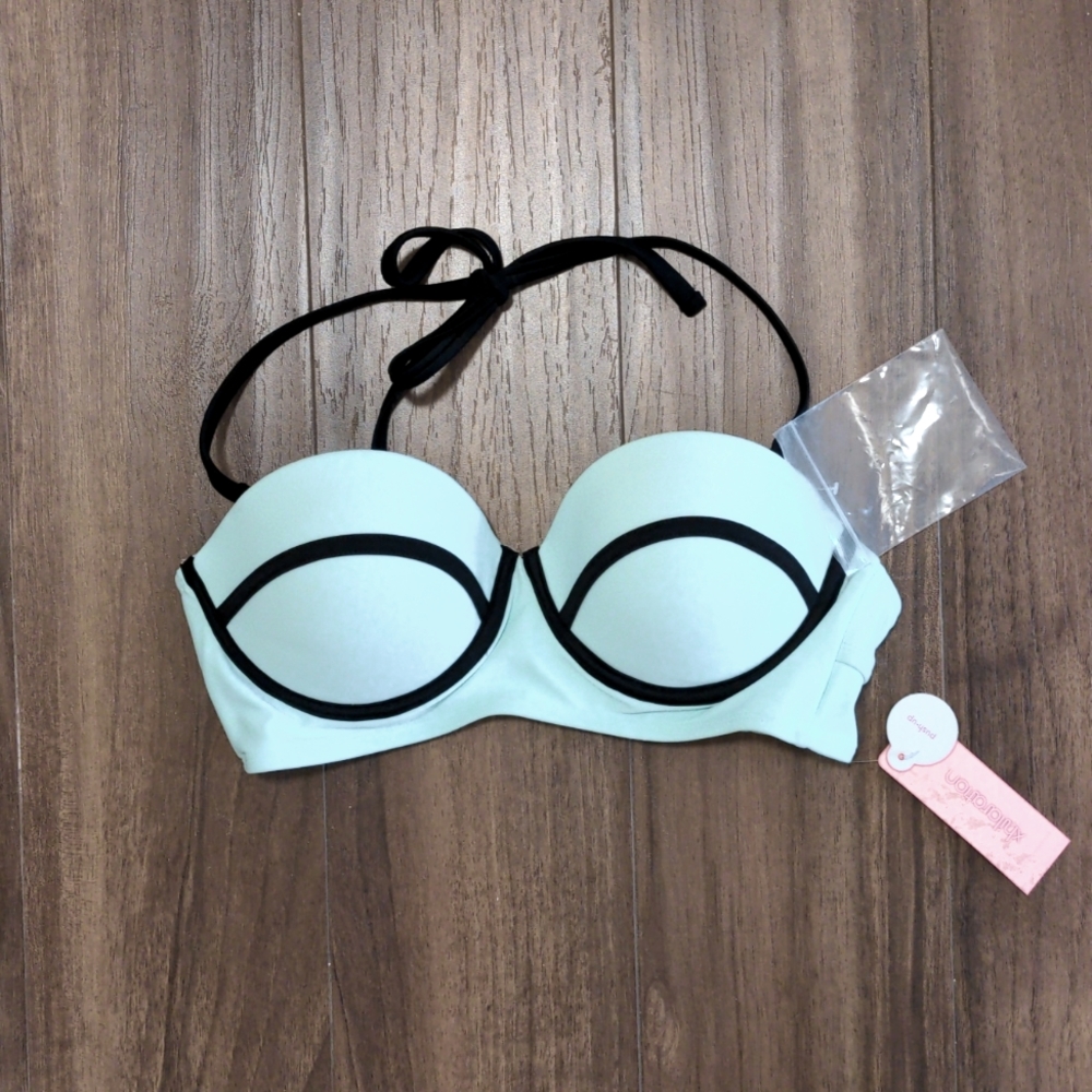 Target Xhilaration Push Up Bathing Suit Bikini Top Triangle